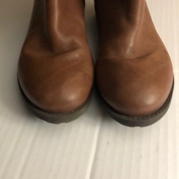 Kelsi Dagger tall brown leather Libby Boots - Picture 3 of 16